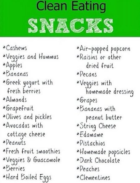 clean eating snacks