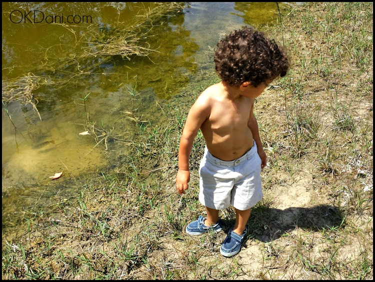 country kid ro by pond