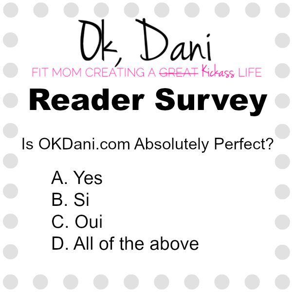 okdani blog reader survey