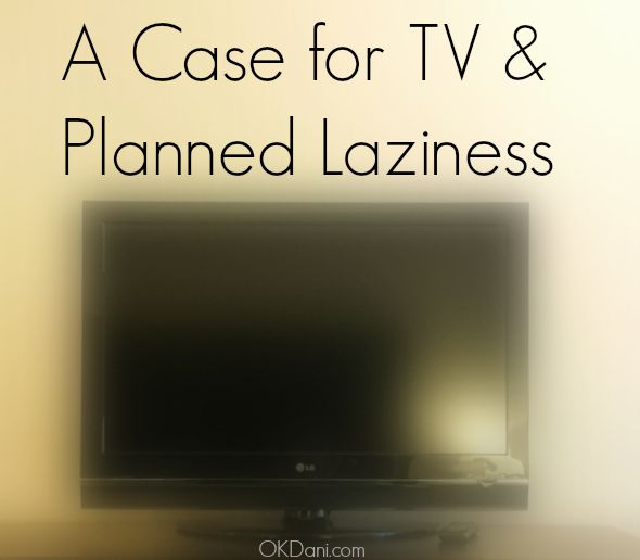 tv and laziness